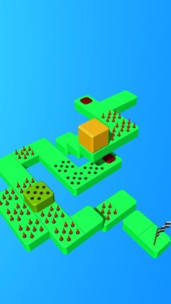 滑动立体块3d