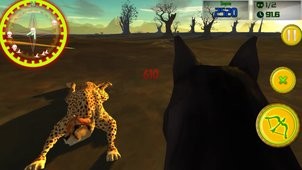 的弓箭手动物猎人