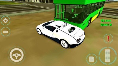 豪华公路跑车3d