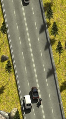 驾驶公路摩托赛车