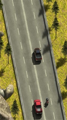 驾驶公路摩托赛车