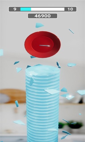 盘子冲击3d