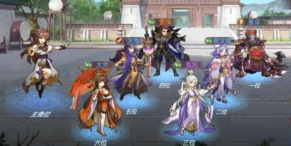 三国志幻想大陆张角怎么搭配