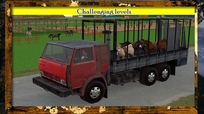 3d动物运输卡车