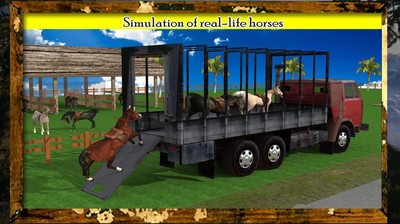 3d动物运输卡车
