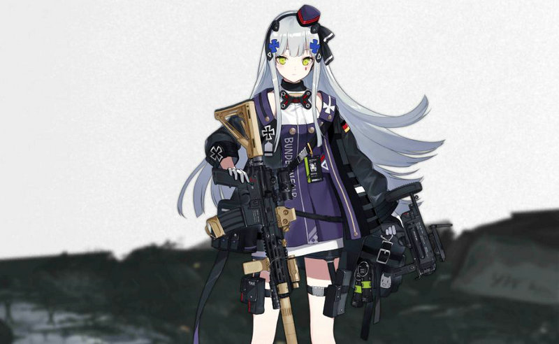 少女前线hk416三改强度如何