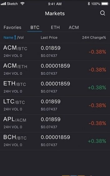 币拓交易所app