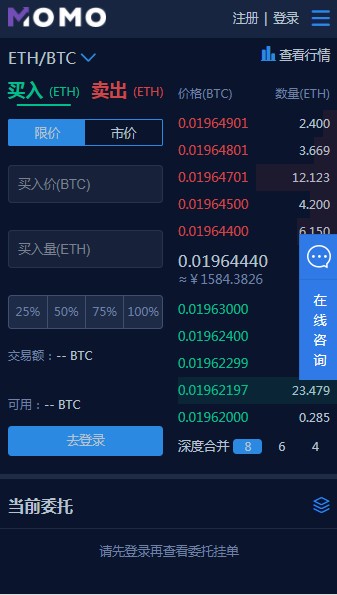 momoex交易所