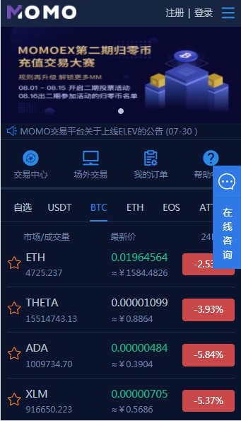 momoex交易所