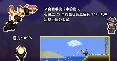 泰拉瑞亚特殊钓竿怎么得 这些钓竿各自有什么效果