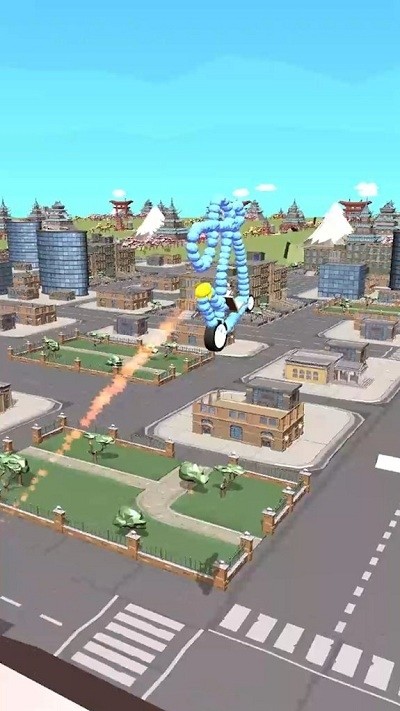 牵引喷气机3d