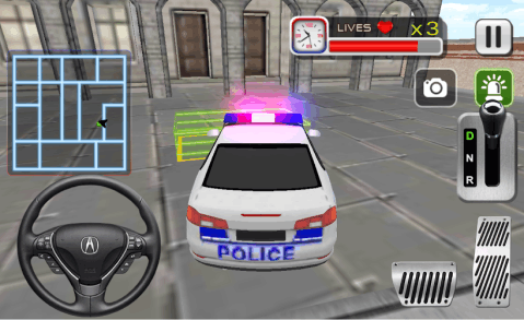 疯狂的警车司机3d