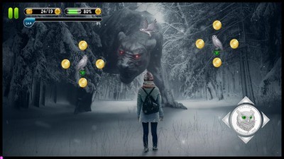 捕捉雪