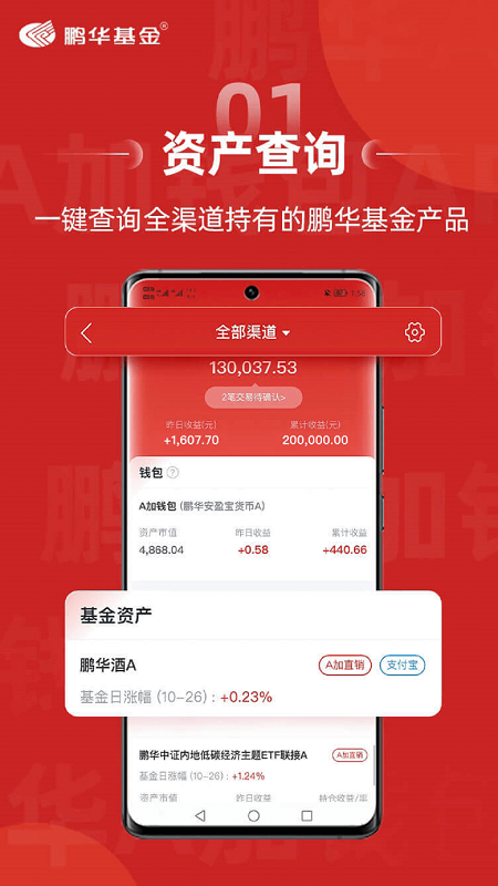 鹏华a加钱包