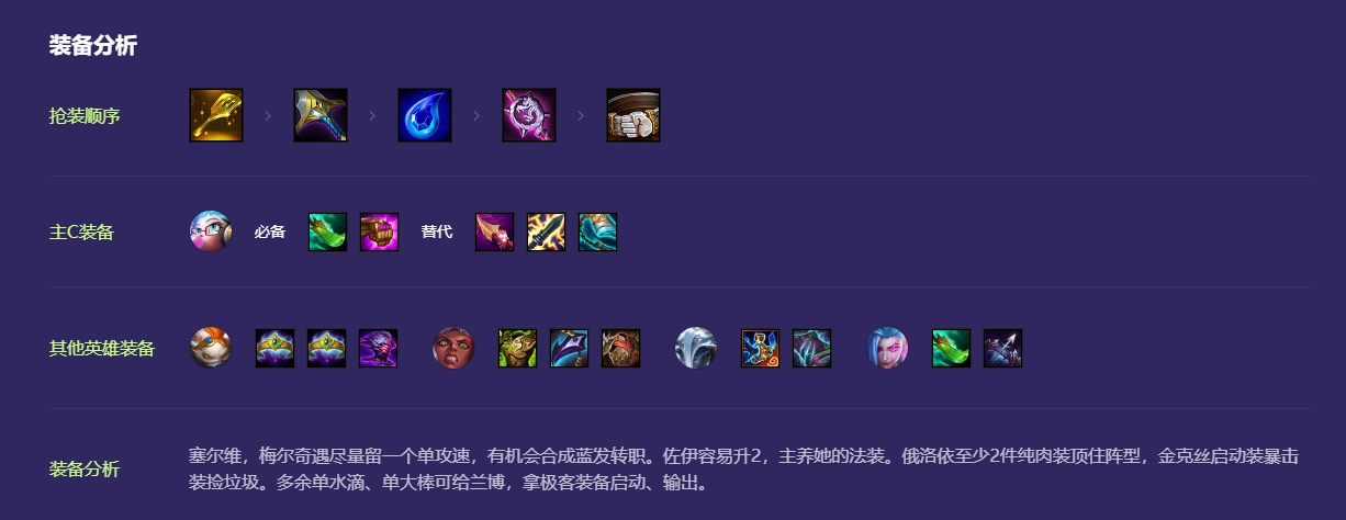 金铲铲之战双晕七蓝发阵容怎么搭配