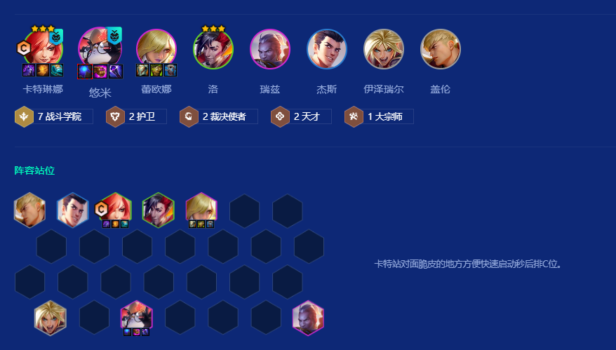 金铲铲之战s15赌卡特阵容怎么玩