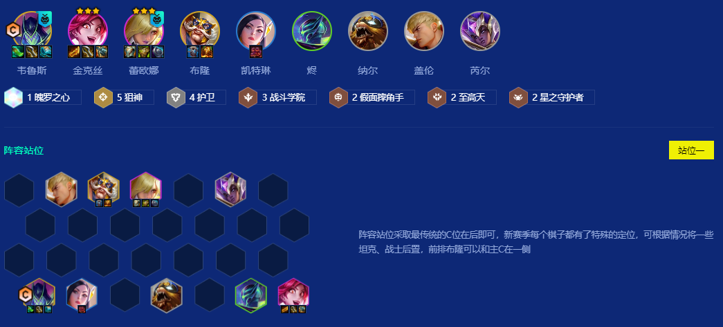 金铲铲之战s15护卫狙神阵容怎么玩