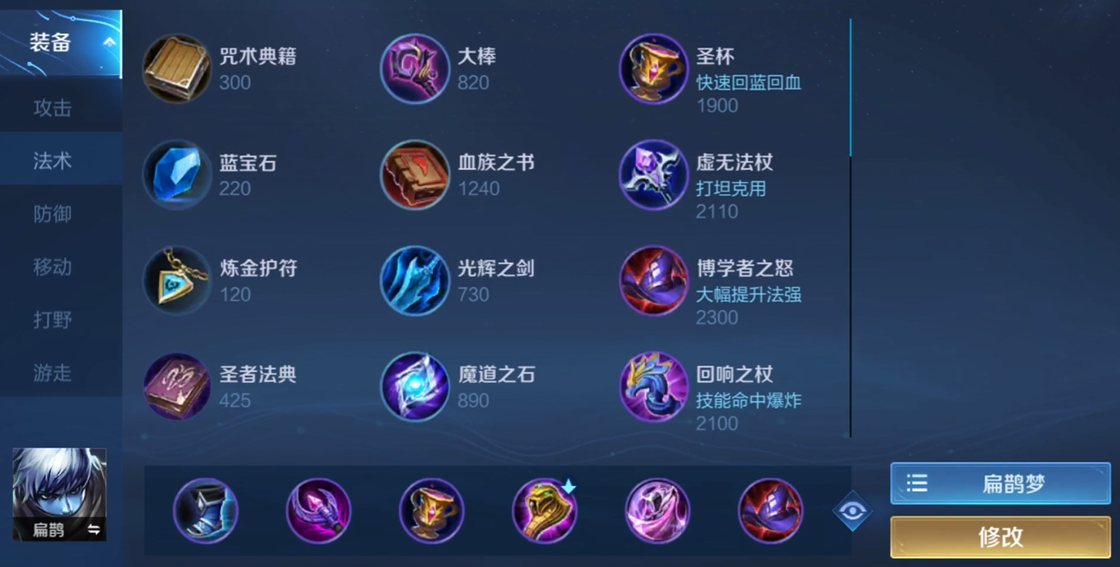 王者荣耀英雄的最强出装是什么