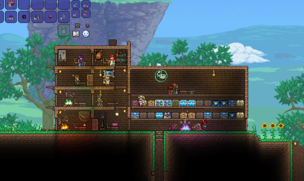 泰拉瑞亚空中祸害怎么用