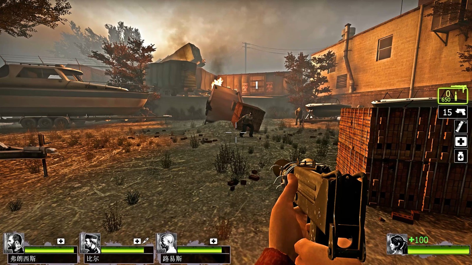 求生之路2死亡山谷怎么过