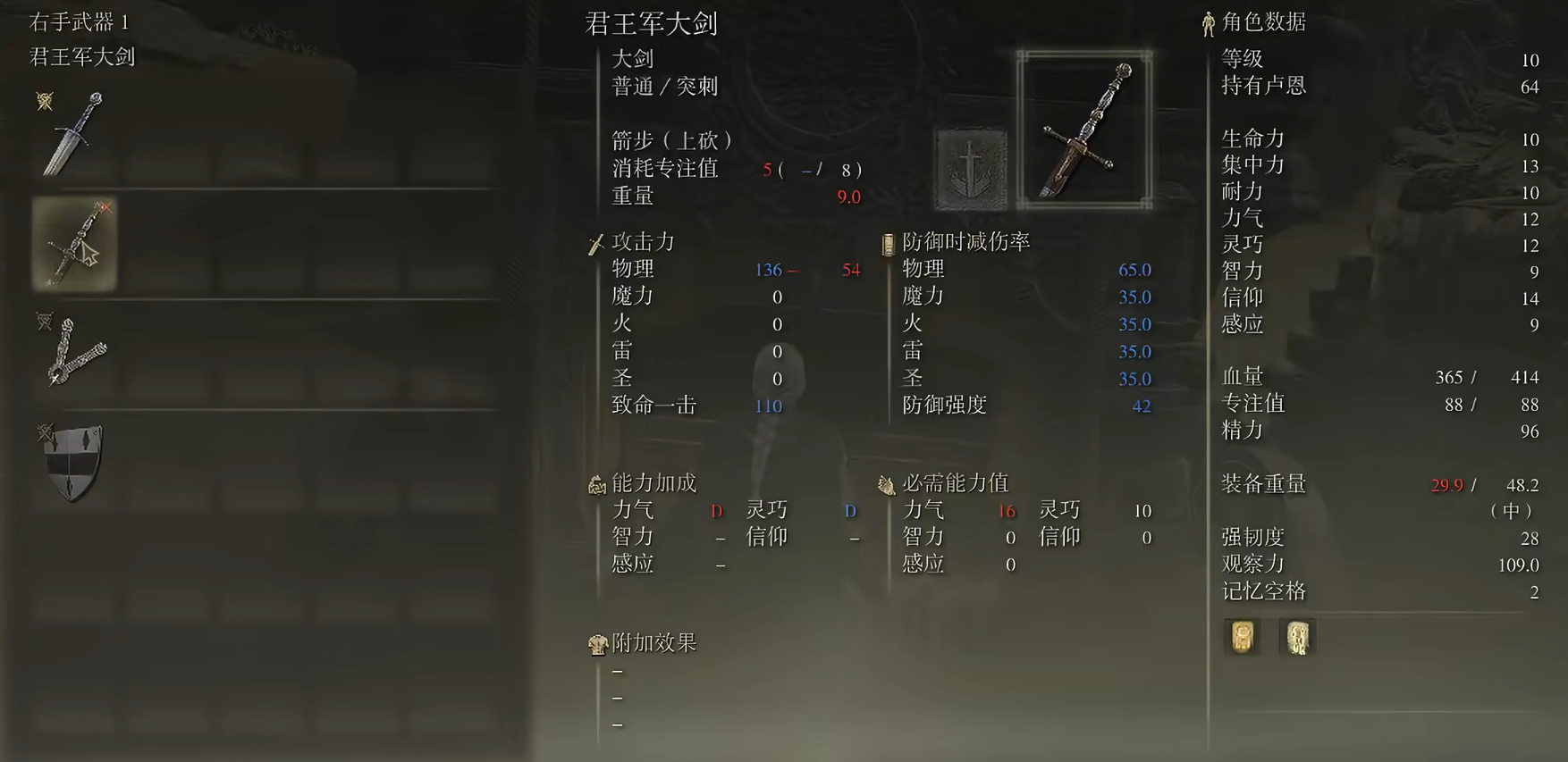 艾尔登法环前期套装哪个好