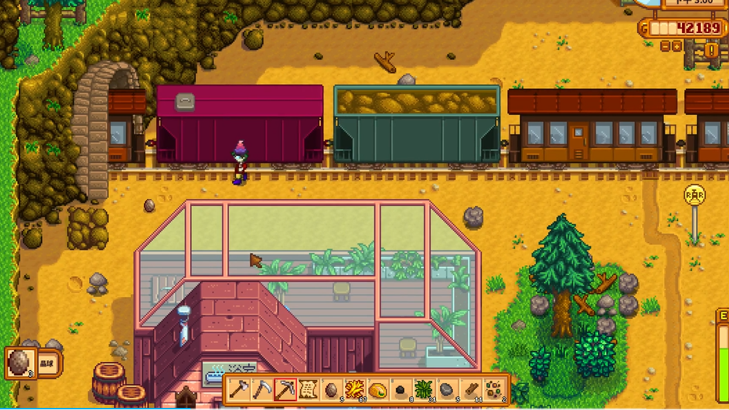 星露谷物语火车怎么掉东西 星露谷物语火车怎么掉东西