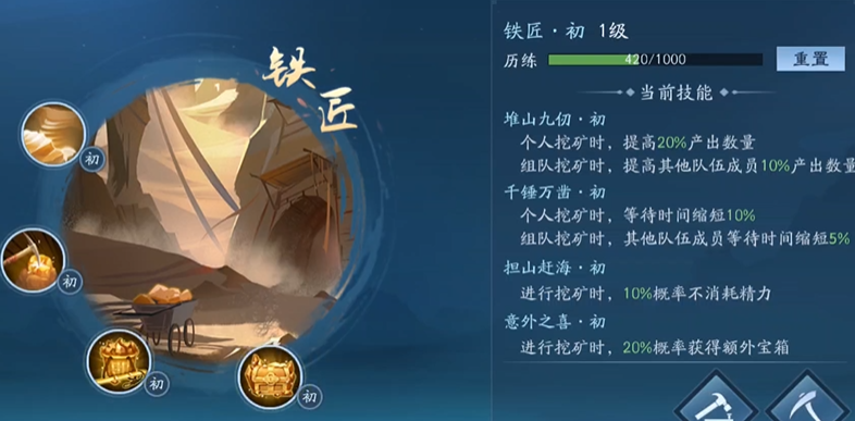 新笑傲江湖哪个生活职业好