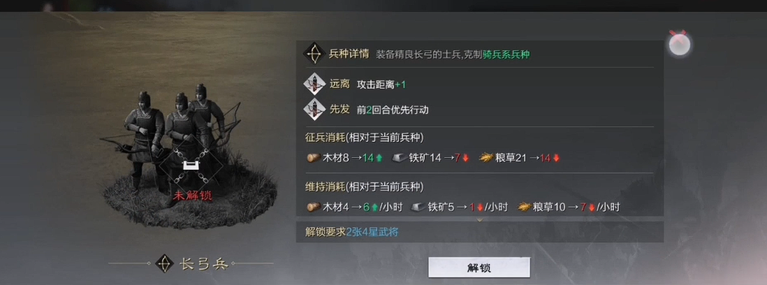 率土之滨兵种等级怎么升