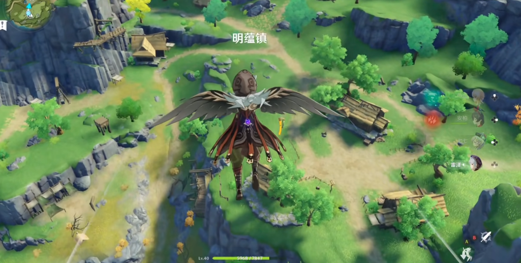 原神探索明蕴镇怎么过