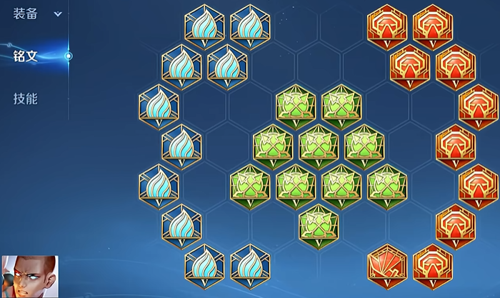 王者荣耀达摩怎么搭配出装铭文