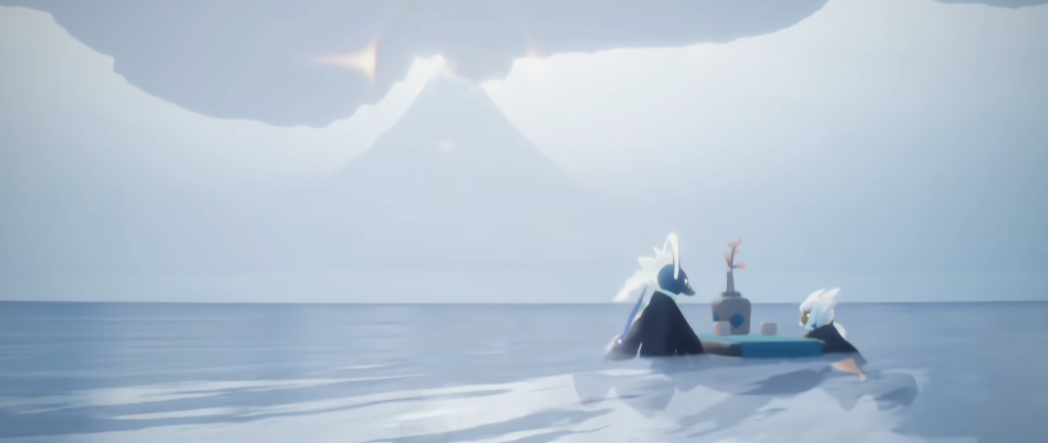 光遇纯白之境双人怎么去