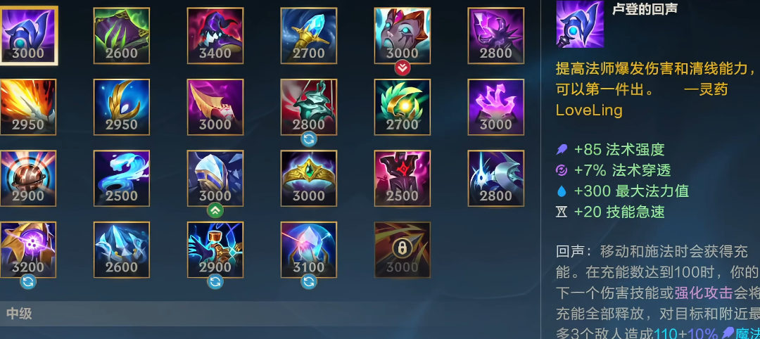 lol手游阿狸出装出什么