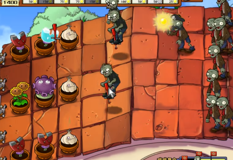 植物大战僵尸跳跳僵尸怎么打