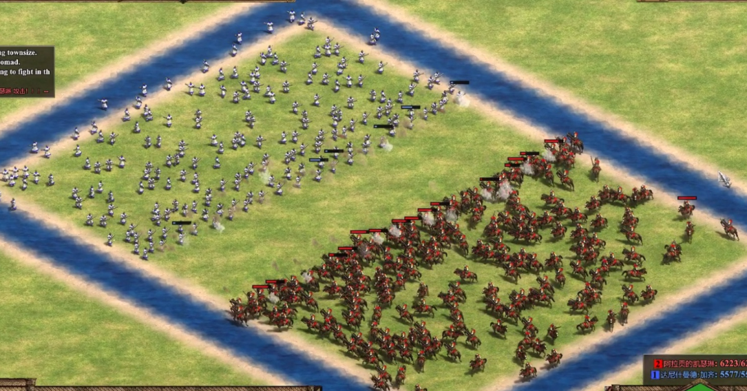 帝国时代2怎么排兵布阵
