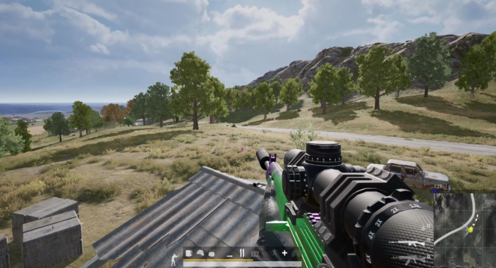 绝地求生怎么判断距离