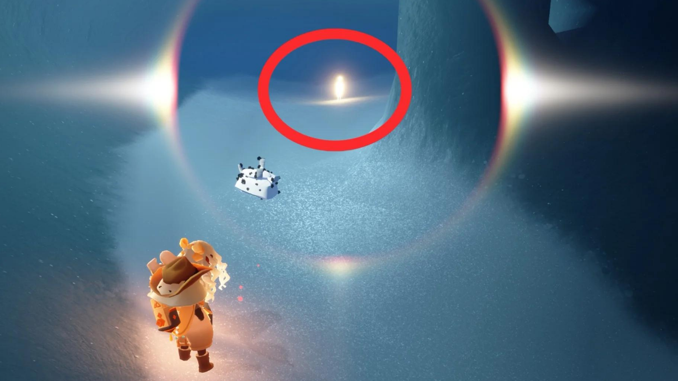 光遇献完祭怎么找小金人