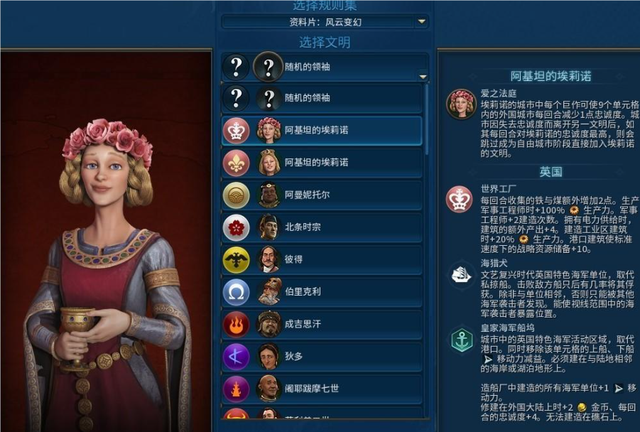 文明6英国阿基坦怎么玩