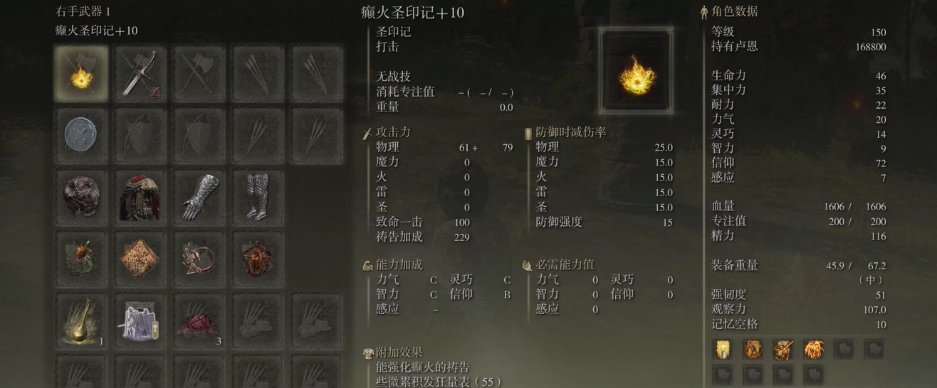 艾尔登法环癫火流怎么玩