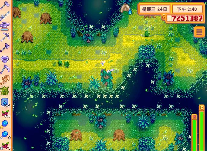 星露谷物语哪里有硬木