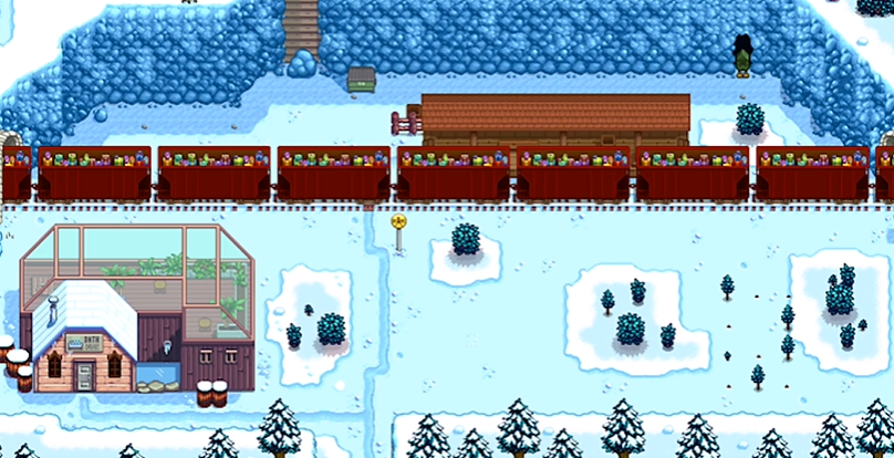 星露谷物语火车掉落的东西在哪里