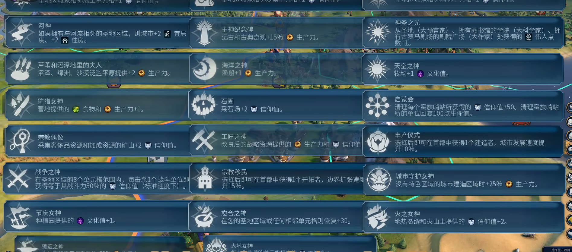 文明6万神殿选什么最好