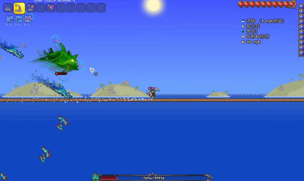 泰拉瑞亚钓猪鲨用什么鱼竿