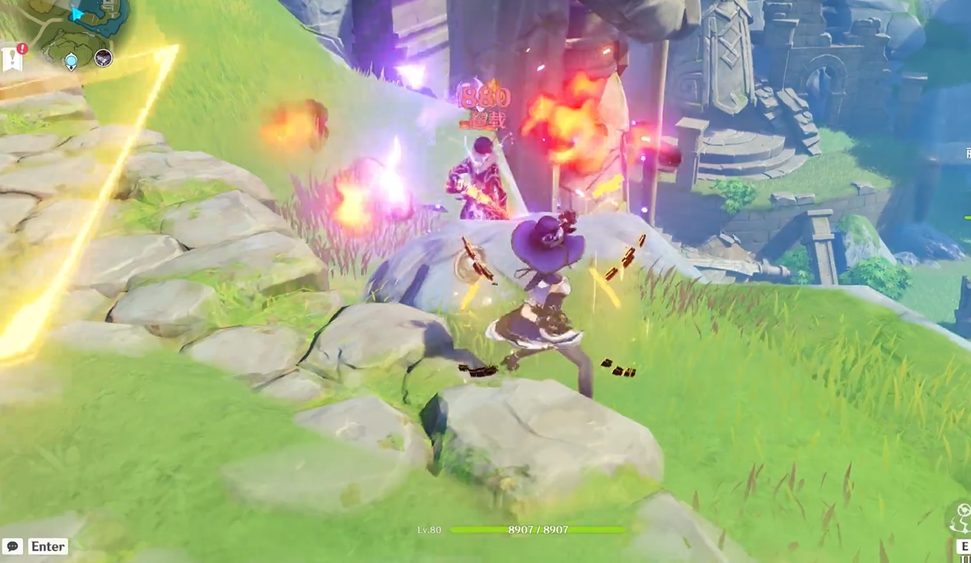 原神火铳游击兵的盾怎么破