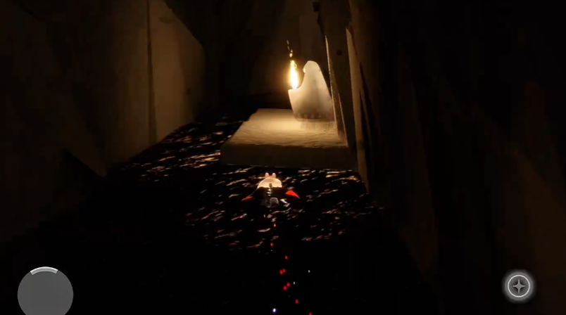 光遇暴风眼小金人走廊怎么飞