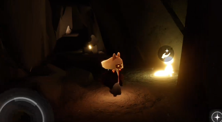 光遇暴风眼小金人走廊怎么飞