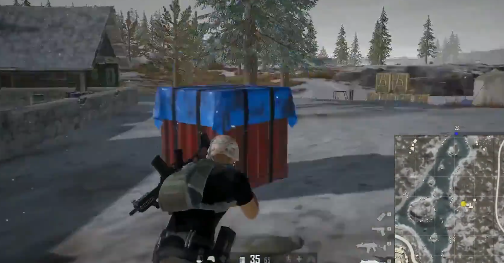 绝地求生如何跳伞捡空投