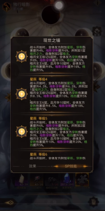 地下城堡3人物怎么进阶