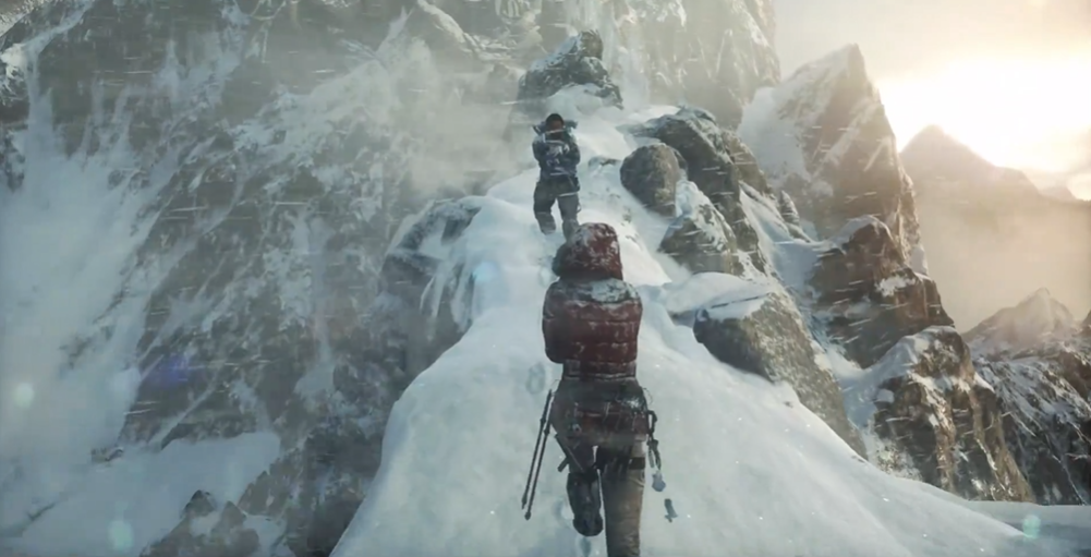 古墓丽影雪山怎么过