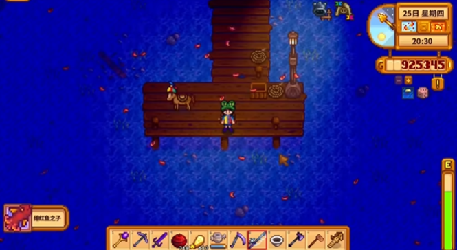 星露谷物语鱼王二代在哪里钓