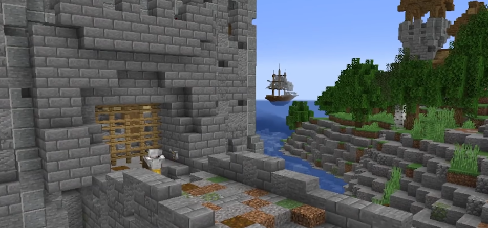 我的世界升降门怎么做